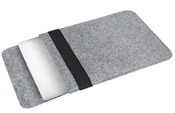 Чохол для ноутбука Gmakin 14 Macbook Pro Vertical Light Gray (GM16-14) - мініатюра 4