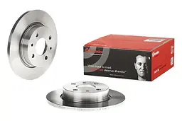 Диск гальмівний передній невентильований Ваз Samara 84-13р Brembo (08.5211.10)