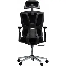 Офісне крісло GT Racer B-121A Black [132240] - мініатюра 2