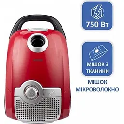 Пилосос з мішком Prime Technics PVC 3075 Silent Power - мініатюра 2