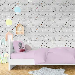 Декоративна 3D панель Sticker Wall самоклейка 700x770x5мм Зірки біла цегла 021 SW-00000086 - мініатюра 5