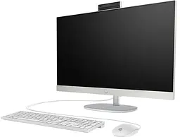 Моноблок HP 27 27-cr0039ua /Ryzen 5 7520U/16GB/512SSD/DOS/Shell White (A1QY1EA) - мініатюра 2