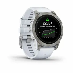 Смарт-годинник Garmin Epix Pro Gen 2 Sapphire 47mm Titanium w. Whitestone Band (010-02803-20/21) - мініатюра 3