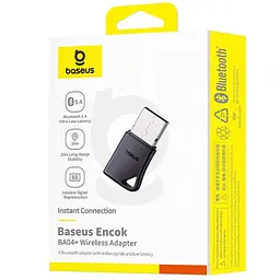 Bluetooth адаптер BA04+ (A10082600121) Black Baseus teh0030549 - мініатюра 3