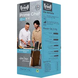 Набір із 5-ти ножів на підставці Prime Chef Krauff та точилка для ножів (29-305-293) - мініатюра 8