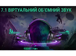 Ігрові навушники з мікрофоном Fifine H-9B USB 7.1 Black - мініатюра 8