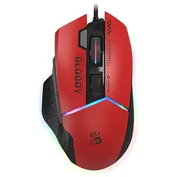 Мишка A4Tech Bloody W95 Max RGB Activated USB Sports Red (Bloody W95 Max Sports Red)