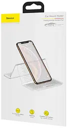 Килимок антиковзкий на торпеду Baseus Folding Bracket-Transparent SUWNT-02 Прозорий - мініатюра 9