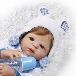 Силіконова колекційна лялька реборн reborn хлопчик теми Reborn Dolls det0018816 - мініатюра 5