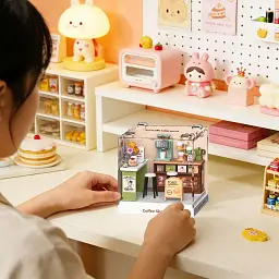Конструктор Mini House румбокс серії Інтер'єр Міні – Кав’ярня (8034) - мініатюра 5