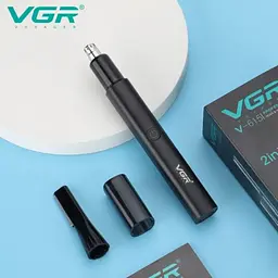 Тример для носа та вух акумуляторний для чоловіків VGR V-615 2в1 Professional IPX4 - мініатюра 4
