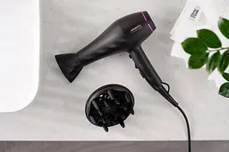 Фен Violet PRO HD-Y222PRO, 1850-2200Вт, 2 швидкості, 3 темп.режима, дифузор, чорний ARDESTO teh0017658 - мініатюра 9