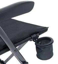 Крісло розкладне Uquip Justy XL Black (244053) (DAS303233) - мініатюра 7