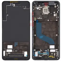 Рамка дисплея Xiaomi Mi 9T / Mi 9T Pro / Redmi K20 / Redmi K20 Pro чорна, Carbon Black