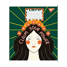Зошит Yes Magic girl 36 аркушів клітинка (766683), в асортименті