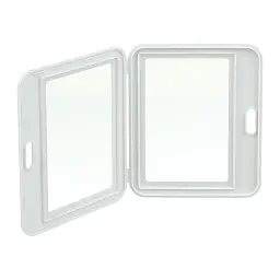 Бейдж Buromax горизонтальний, 101 х 80 мм, PP+PVC, білий (BM.5415-12) - мініатюра 2