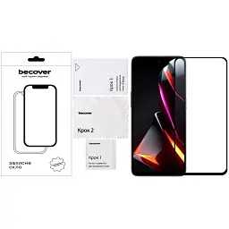 Скло захисне BeCover Nubia V70 Design Black (713455) - мініатюра 3
