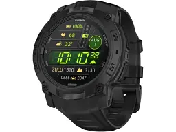 Смарт-годинник Garmin Instinct 3 50mm AMOLED Tactical Edition Black with Black Band (010-03020-50/90)
