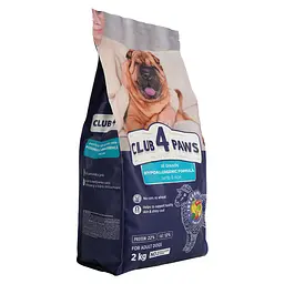 Сухий корм для собак Club 4 Paws ягня-рис, 2 кг - мініатюра 2