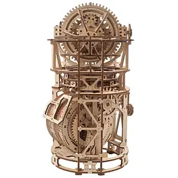 Механічний 3D Пазл Ukrainian Gears Астроном Настільний годинник із турбійоном, 338 елементів (70162) - мініатюра 2
