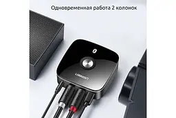 Бездротовий ресивер UGREEN CM106 Bluetooth Receiver Audio Adapter - мініатюра 3
