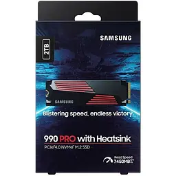 SSD накопичувач Samsung 990 PRO 2TB with Heatsink (MZ-V9P2T0CW) [103795] - мініатюра 5