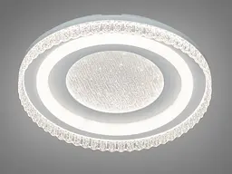 Стельовий LED світильник біле коло 85 Вт матовий