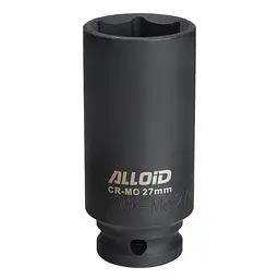 Торцева головка Alloid ударна глибока 1/2DR 27 мм (GUG-51127)