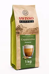 Капучино Swisso Kaffee Cappuccino Pistazie розчинне з фісташковим смаком 1 кг