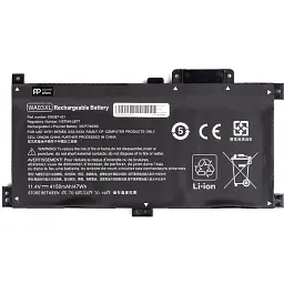 Акумулятор PowerPlant для ноутбуків HP Pavilion X360 14-Ba (WA03XL) 11.4V 4150mAh (NB461974) - мініатюра 2