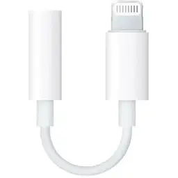 Конвертер перехідник OEM 3.5 мм to Lightning JBC-076A білий