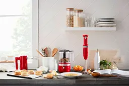 Кухонний комбайн KitchenAid Cordless 5KFCB519 Empire Red [5KFCB519EER] [80434] - мініатюра 8