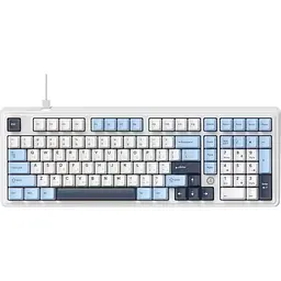 Клавіатура Ajazz AK980 MAX Magnetic Switch White/Blue (AK980-MAX-M-BWDB) [156881]
