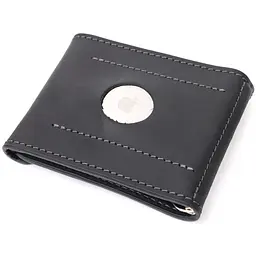 Шкіряний чоловічий гаманець GRANDE PELLE 10х8х0,5 см acs0026936 - мініатюра 6