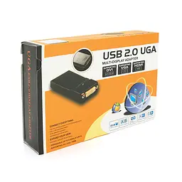Конвертер Voltronic USB 2.0 to HDMI / VGA / DVI, Black, Box - мініатюра 2