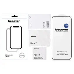 Скло захисне BeCover 10D Xiaomi 17 Ultra Black (715711) - мініатюра 2