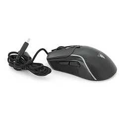 Миша провідна JEDEL GM109, 7 кнопок, 800/1600/2400/4800/6000/12400DPI, кабель 1,35 м. RGB підсвічування. Black. Box - мініатюра 3