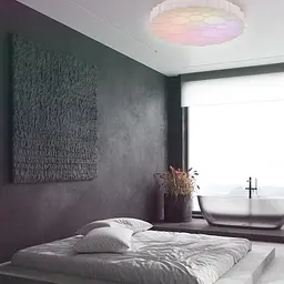 Світлодіодній накладний світильник Feron AL6030 GRAND COLOR 60Вт з RGB білий - мініатюра 5