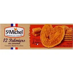 Печенье St Michel Palmiers с карамелью сдобное 100 г (915947)