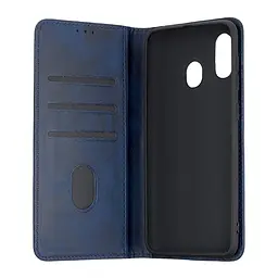 Чохол-книжка Premium Samsung A20 (A205) Dark Blue - мініатюра 2