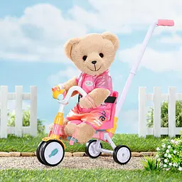 Триколісний велосипед для ляльки BABY BORN – ПРИГОДИ З БЕРТОЮ BABY born 834299 - мініатюра 8