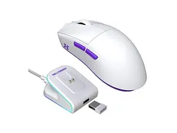 Миша Hator Hellyberry HM47 Wireless White-Violet - мініатюра 6
