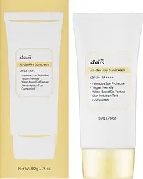 Крем для тіла Klairs Dear All-day Airy Sunscreen SPF50 50 г - мініатюра 2