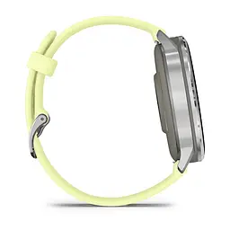 Смарт-годинник Garmin Venu 4 45mm Silver Bezel with Citron Silicone Band (010-03014-02) - мініатюра 6