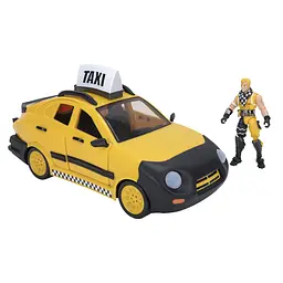 Ігровий набір Jazwares Fortnite Joy Ride Vehicle Taxi Cab, автомобіль і фігурка (FNT0817) - мініатюра 5