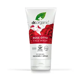 Очищувальний гель для обличчя з олією троянди Отто Dr.Organic 150 мл