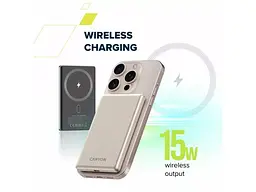 Зовнішній акумулятор (Power Bank) Canyon OnCharge 505 slim 5000mAh 20W Beige (CNS-CPB505BE) - мініатюра 7