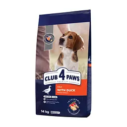 Сухий корм для собак Club 4 Paws Преміум Для середніх порід З качкою 14 кг (4820269143043)
