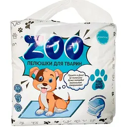 Пелюшки гігієнічні Essenta + ZOO 60 х 60 см 10 шт.