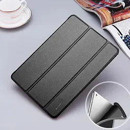 Чохол-книжка BeCover Tri Fold Soft TPU Silicone для Apple iPad 10.2 2019/2020/2021 Black (706881) - мініатюра 2